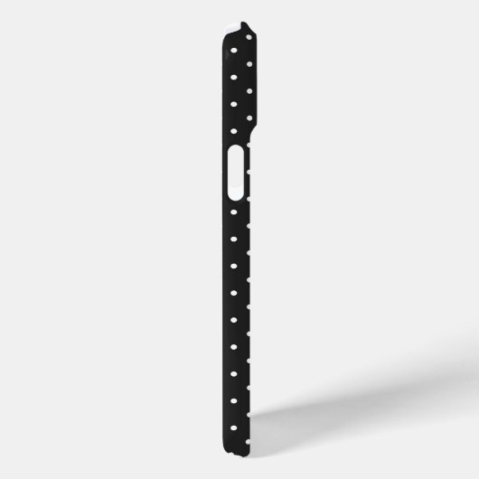 Seamless black and white polka dot pattern  Case-Mate iPhone case (Achterkant / Rechts)