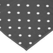 Seamless black and white polka dot pattern  tafelkleed (Gekanteld)