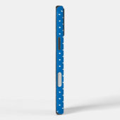 Seamless blue background polka dot pattern  Case-Mate iPhone case (Achterkant / Rechts)