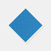Seamless blue background polka dot pattern  servet (Hoek)