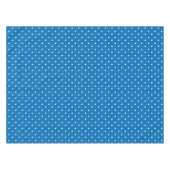 Seamless blue background polka dot pattern  tafelkleed (Voorkant (Horizontaal))