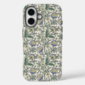 Seamless blue, yellow, and white floral pattern Case-Mate iPhone case (Achterkant)