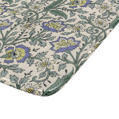 Seamless blue, yellow, and white floral pattern  snijplank (Hoek)