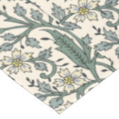 Seamless blue, yellow, and white floral pattern  tafelkleed (Gekanteld)