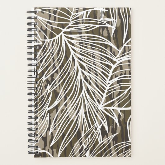 Seamless Botanical Bottom Lands Camo Planner (Voorkant)