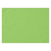 Seamless  bright lime polka dot pattern  tafelkleed (Voorkant (Horizontaal))