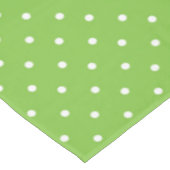 Seamless  bright lime polka dot pattern  tafelkleed (Gekanteld)