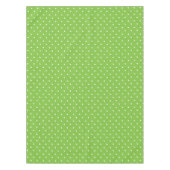 Seamless  bright lime polka dot pattern  tafelkleed (Voorkant)