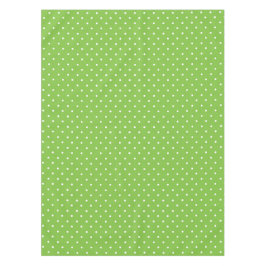 Seamless  bright lime polka dot pattern  tafelkleed
