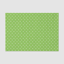 Seamless  bright lime polka dot pattern  tissuepapier