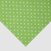 Seamless  bright lime polka dot pattern  tissuepapier (Detail)