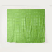 Seamless  bright lime polka dot pattern  wandkleed (Voorkant (horizontaal))