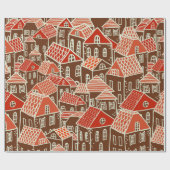 Seamless city pattern in cadeaupapier (Vlak)