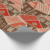 Seamless city pattern in cadeaupapier (Hoek)