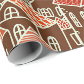 Seamless city pattern in cadeaupapier (Rol Hoek)