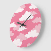Seamless cloud sky, vintage texture. grote klok (Hoek)
