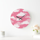 Seamless cloud sky, vintage texture. grote klok (Huis)