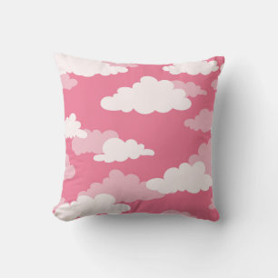 Seamless cloud sky, vintage texture. kussen