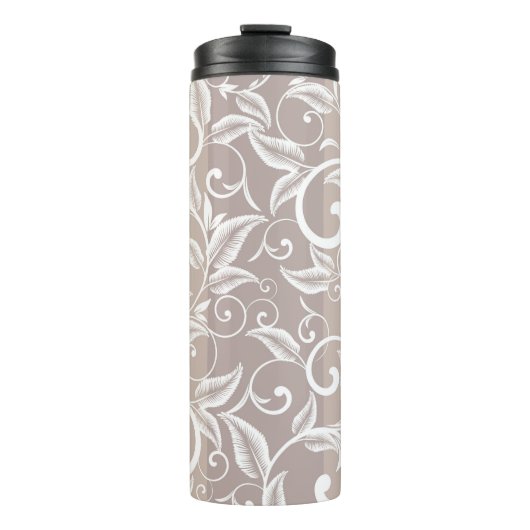 Seamless damask pattern. Vintage ornament. pattern Thermosbeker (Voorkant)