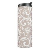 Seamless damask pattern. Vintage ornament. pattern Thermosbeker (Gedraaid links)