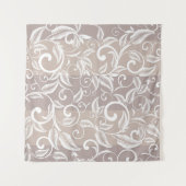 Seamless damask pattern. Vintage ornament. pattern Wandkleed (Voorkant (horizontaal))