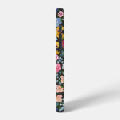 Seamless decorative elegant pattern with cute flow iPhone hoesje (Linkerkant)