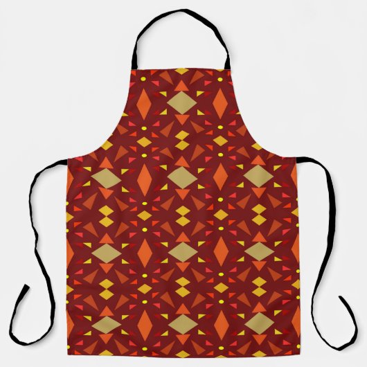 Seamless decorative geometric mosaic ornament patt schort (Voorkant)