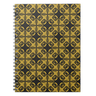 Seamless decorative vintage pattern with elegant notitieboek