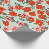 Seamless ditsy pattern in small cute wild flowers. cadeaupapier (Hoek)