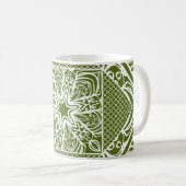 Seamless floral geometric pattern. Winthrop Koffiemok (Voorkant rechts)