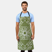 Seamless floral geometric pattern. Winthrop Schort (Gedragen)