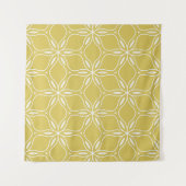 Seamless floral geometric patterns. Texture vintag Wandkleed (Voorkant (horizontaal))