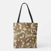 Seamless floral pattern. abstract,art,background,b tote bag (Achterkant)