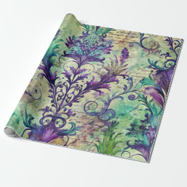 Seamless Floral Pattern Furniture Decoupage Paper Cadeaupapier