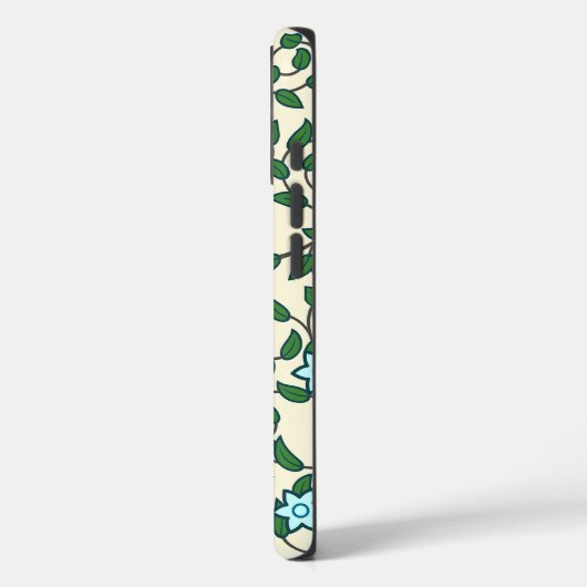 Seamless floral pattern on beige background Case-Mate iPhone case (Achterkant / Links)