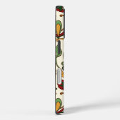 Seamless floral pattern with red and yellow  Case-Mate iPhone case (Achterkant / Rechts)