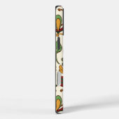 Seamless floral pattern with red and yellow  Case-Mate iPhone case (Achterkant / Rechts)