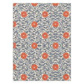 Seamless floral pattern with vibrant orange flower tafelkleed (Voorkant)