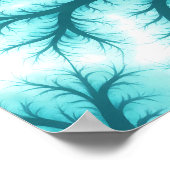 Seamless Fractal Filigree Fabric and Paper Pattern Poster (Hoek)