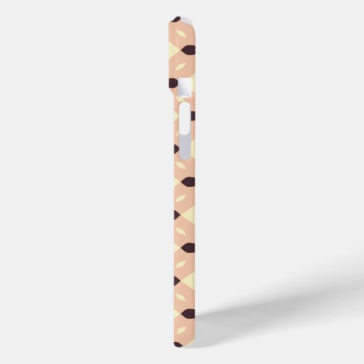 Seamless geometric floral  pattern Case-Mate iPhone case (Achterkant / Links)