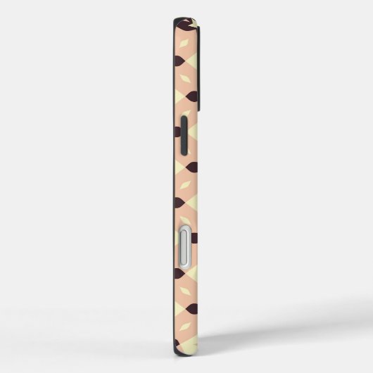 Seamless geometric floral  pattern Case-Mate iPhone case (Achterkant / Rechts)