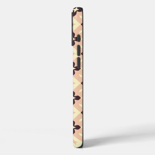 Seamless geometric floral  pattern Case-Mate iPhone case (Achterkant / Links)