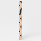 Seamless geometric floral  pattern iPhone hoesje (Rechterkant)