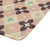 Seamless geometric floral  pattern snijplank (Hoek)