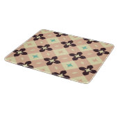 Seamless geometric floral  pattern snijplank (Hoek)