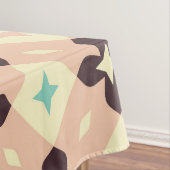 Seamless geometric floral  pattern tafelkleed (Voorbeeld)