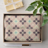 Seamless geometric floral  pattern tissuepapier (Geschenk)