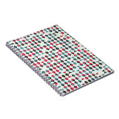 Seamless geometric pattern design illustrationabst notitieboek (Rechterzijde)