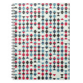 Seamless geometric pattern design illustrationabst notitieboek (Voorkant)
