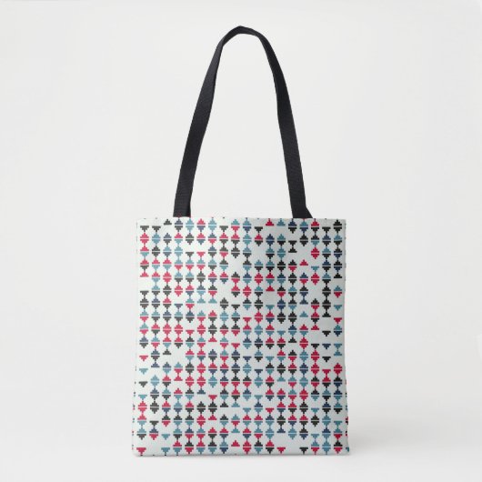Seamless geometric pattern design illustrationabst tote bag (Voorkant)